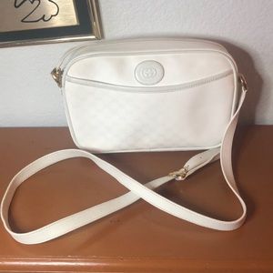 Vintage white Gucci bag